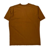 Carhartt Tall T-Shirt - Large Brown Cotton
