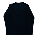Carhartt Long Sleeve T-Shirt - Large Black Cotton