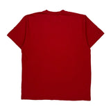 Dickies T-Shirt - Large Red Cotton