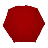 Winnie The Pooh Disney Cartoon Sweatshirt - Large Red Cotton