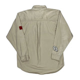 Dale Jr. Winners Circle Nascar Shirt - Large Beige Cotton