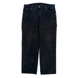 Dickies Carpenter Jeans - 36W 30L Black Cotton
