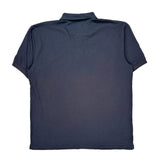 Dickies Polo Shirt - XL Navy Cotton Blend
