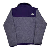 The North Face Fleece Jacket - Small Grey Polyester