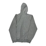 Loose Fit Carhartt Hoodie - Large Grey Cotton Blend