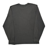 Dickies Long Sleeve T-Shirt - Large Grey Cotton