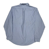 Ralph Lauren Striped Shirt - Large Blue Cotton