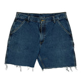 Carhartt Denim Shorts - 34W 9L Blue Denim