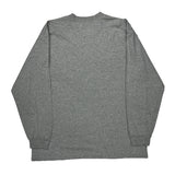 Nike Long Sleeve T-Shirt - XL Grey Cotton