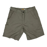 Carhartt Cargo Shorts - 32W 10L Grey Elastane