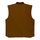 Earning The Trust Of Generations Well Mclain Gilet - Large Brown Cotton