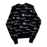 Reverse Weave Champion Sweatshirt - Small Black Cotton