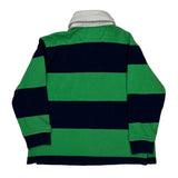 Age 1.5 Polo By Ralph Lauren Striped Rugby Shirt - 2XS Green Cotton