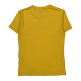 Polo By Ralph Lauren Slim Fit T-Shirt - Small Yellow Cotton