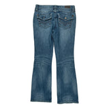 Harley Davidson Boot Cut Jeans - 30W UK 8 Blue Cotton