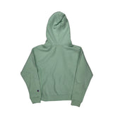 Reverse Weave Champion Hoodie - Small Green Cotton