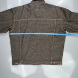 Godbody Hip Hop Denim Jacket - 3XL Grey Denim