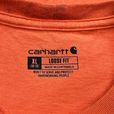 Carhartt T-Shirt - XL Orange Cotton