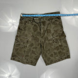 Carhartt Cargo Shorts - 34W 11L Camo Cotton