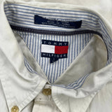Tommy Hilfiger Shirt - Large Cream Cotton