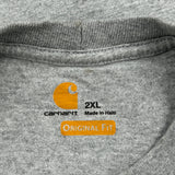 Scott & Warner Builders, Inc. Carhartt T-Shirt - 2XL Grey Cotton