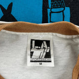 Mariposa La Sportswear Single Stitch T-Shirt - Medium Brown Cotton