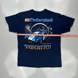 Snakebitten Unbranded T-Shirt - Large Navy Cotton