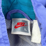 Nike Windbreaker - Large Black Nylon
