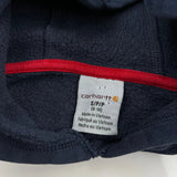 Age 8-10 Carhartt Hoodie - Small Navy Cotton