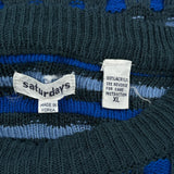 Saturdays Jumper - XL Navy Acrylic
