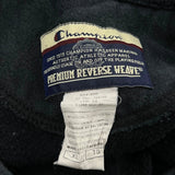 Reverse Weave Champion Graphic Sweatshirt - XL Black Cotton Blend