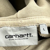 Carhartt Hoodie - Large Beige Cotton