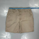 Carhartt Carpenter Shorts - 40W 10L Beige Cotton