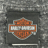 Motorcycles Harley Davidson Graphic T-Shirt - XL Grey Cotton