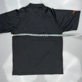 Harley Davidson Polo Shirt - Medium Orange Polyester