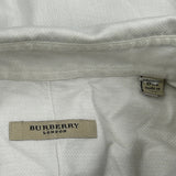 Burberry London Shirt - XL White Cotton