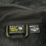 Mountain Hard Wear Fleece Jacket - Large Black Polyester