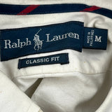 Ralph Lauren Shirt - Medium White Cotton