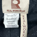 Age 15 Real Work Wear Jacket - XL Brown Cotton