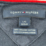 Tommy Hilfiger Zip Up - Large Navy Cotton