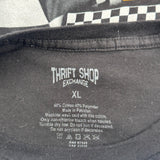 Daytona Racing Thrift Shop Graphic T-Shirt - XL Black Cotton Blend