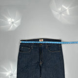 501 Levis Jeans - 34W 30L Dark Wash Denim