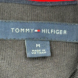 Tommy Hilfiger 1/4 Zip - Medium Black Cotton