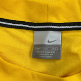 Nike T-Shirt - 2XL Yellow Polyester