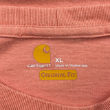 Carhartt T-Shirt - XL Orange Cotton