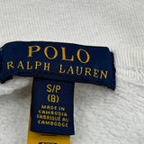 Age 6-7 Polo By Ralph Lauren Graphic Sweatshirt - Small White Cotton