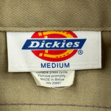 Steel Buildings Contractors Dickies Short Sleeve Shirt - Medium Khaki Cotton