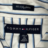 Tommy Hilfiger Striped Shirt - XL Blue Cotton