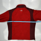 Classic Outdoor Design The North Face Fleece Jacket - 2XL Red Polyester