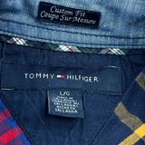 Tommy Hilfiger Checked Shirt - Large Multicoloured Cotton